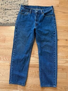 Levis 550 100% cotton jeans 33x30